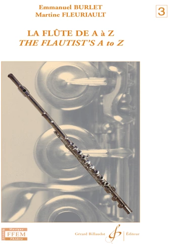 La flûte de A à Z. Volume 3 Visuel